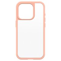 OtterBox Coque arrière React iPhone 15 Pro - Transparent / Peach