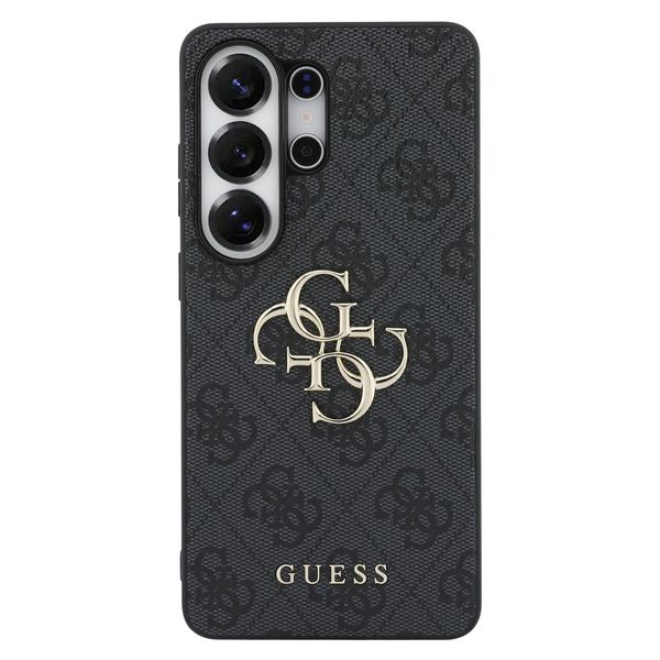 Guess Coque 4G Metal Logo Backcover Samsung Galaxy S26 Ultra - Noir