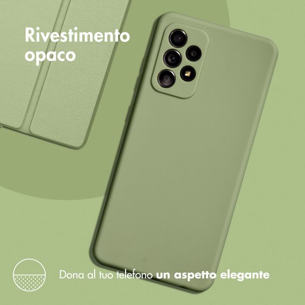 imoshion Coque Couleur Apple iPhone 14 Pro Max - Olive Green