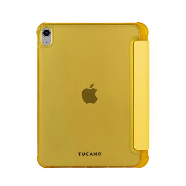 Tucano Coque tablette Satin Apple iPad 11 (2025) 11 pouces A16 / iPad 10 (2022) 10.9 pouces - Jaune