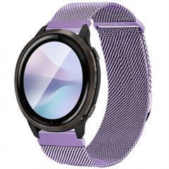 imoshion Bracelet magnétique milanais  - Connexion universelle 22 mm - Taille S - Violet