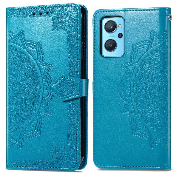 imoshion Etui de téléphone portefeuille Mandala Oppo A96 - Turquoise