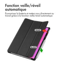 imoshion Coque tablette Trifold Lenovo Yoga Tab Plus (2025) - Noir