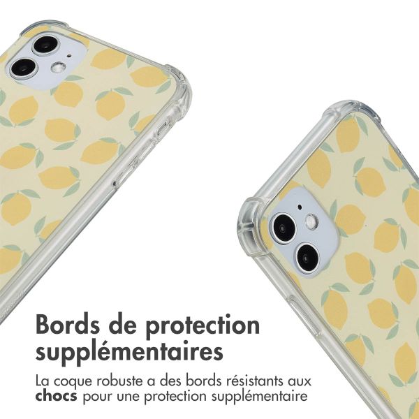 imoshion Coque Design avec cordon Apple iPhone 11 - Citrus Dream
