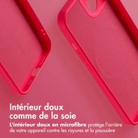 imoshion Coque Couleur avec MagSafe Apple iPhone 13 - Neon Pink