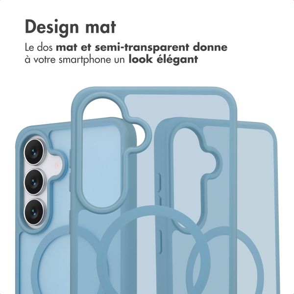 imoshion Coque Color Guard avec MagSafe Samsung Galaxy S25 FE - Bleu clair