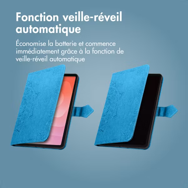 imoshion Coque tablette Samsung Galaxy Tab S11 - Turquoise