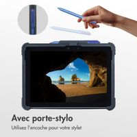 Accezz Coque Rugged avec support Microsoft Surface Go / Go 2 / Go 3 / Go 4 - Noir