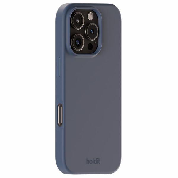 Holdit Coque Silicone Apple iPhone 16 Pro Max - Pacific Blue