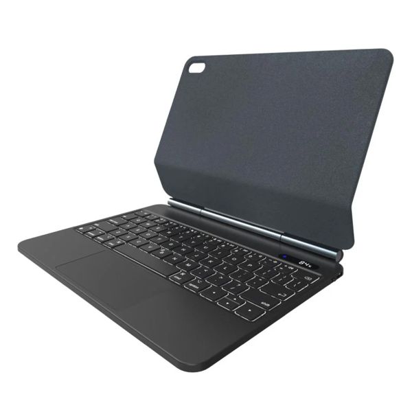 Fixed Typee Coque clavier QWERTY Apple iPad 11 (2025) 11 pouces A16  / iPad 10 (2022) 10.9 pouces - Noir