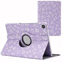 imoshion Coque tablette Design rotatif à 360° Samsung Galaxy Tab A9 Plus - Lavender Flowers