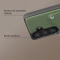 Selencia Coque Riva avec porte-cartes Samsung Galaxy S26 - Sage Green
