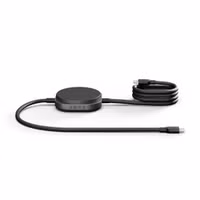 Zens Câble USB-C Pro 2 avec chargeur sans fil pour téléphone / earbuds - MagSafe et Qi2 - Noir