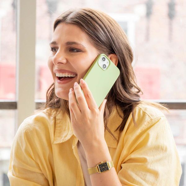 Accezz Coque Liquid Silicone Samsung Galaxy A26 - Vert