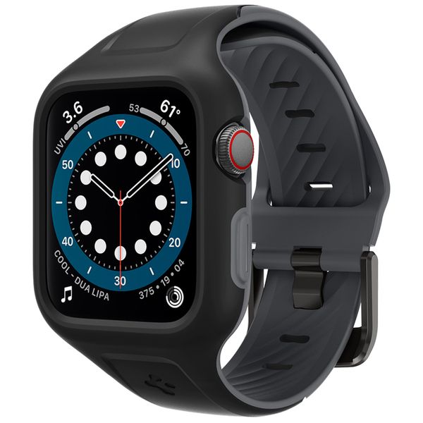 Spigen Coque Liquid Air™ Pro Apple Watch Series 4 / 5 / 6 / SE - 44 mm - Noir