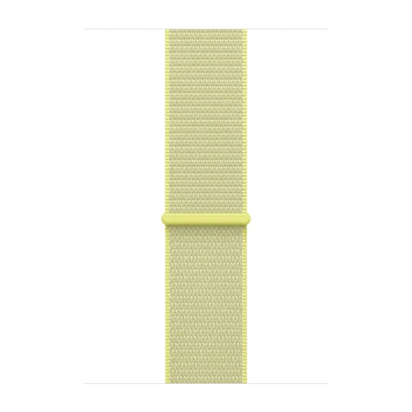 Apple Bracelet Sport Loop Apple Watch Series 1 - 9 / SE (38/40/41 mm) | Series 10 / 11 (42 mm) - Neon Yellow