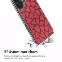 imoshion Coque Design Apple iPhone 16 - Hearty Coral Dust