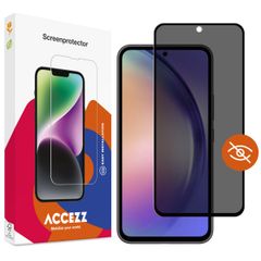 Accezz Protection d'écran en verre trempé Privacy Samsung Galaxy A54 (5G) / S23 FE