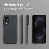 imoshion Coque Couleur avec MagSafe Samsung Galaxy S25 Edge - Noir