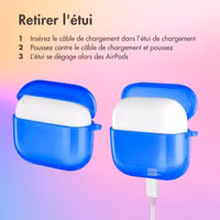 imoshion Coque Néon Apple AirPods 3 - Bleu Cobalt
