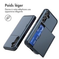 imoshion Coque arrière avec porte-cartes Samsung Galaxy S23 FE - Bleu foncé