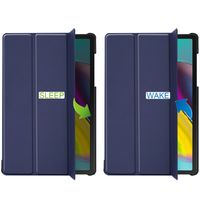 imoshion Coque tablette Trifold Samsung Galaxy Tab S5e - Bleu foncé