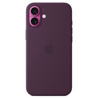 Apple Coque en silicone MagSafe iPhone 16 Plus - Plum