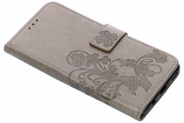 Etui de téléphone Fleurs de Trèfle Huawei P Smart Plus