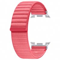 Samsung Bracelet en tissu original Samsung Galaxy Watch 8 (40/44mm) / Classic (46mm) - M/L - Rouge