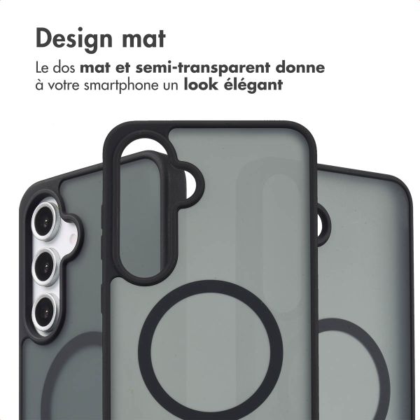 imoshion Coque Color Guard avec MagSafe Samsung Galaxy S24 FE - Noir