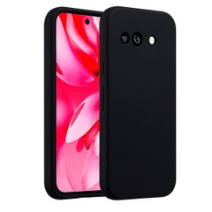 Accezz Coque Liquid Silicone Google Pixel 9A - Noir