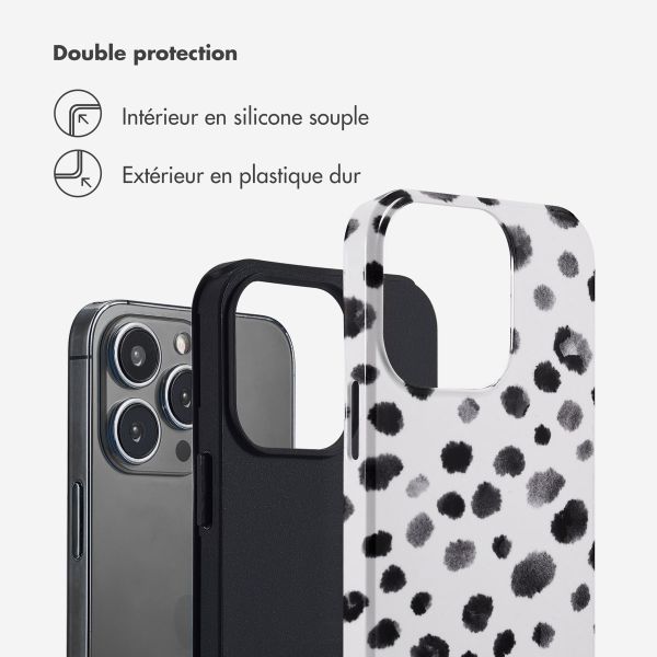 Selencia Coque arrière Vivid Apple iPhone 13 Pro - Trendy Leopard