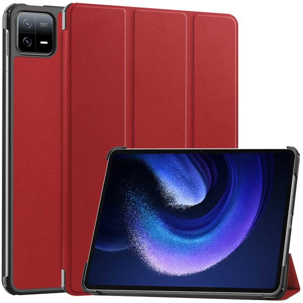 imoshion Coque tablette Trifold Xiaomi Pad 6 / 6 Pro - Rouge