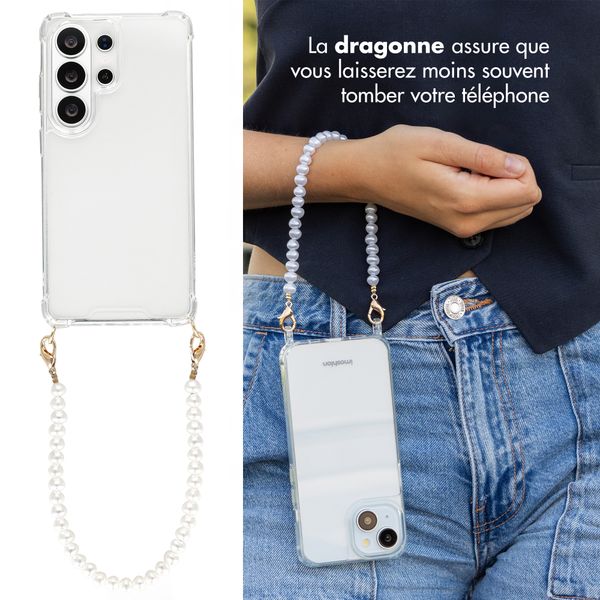 imoshion Coque avec cordons de téléphone Samsung Galaxy S26 Ultra - Perles