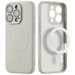 imoshion Coque Couleur avec MagSafe iPhone 16 Pro Max - Stone