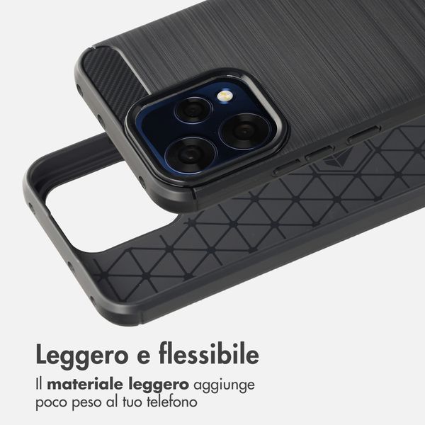 imoshion Coque Brushed Oppo Reno15 F (5G) - Noir