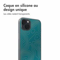 imoshion Coque Design iPhone 14 - Topo Turquoise