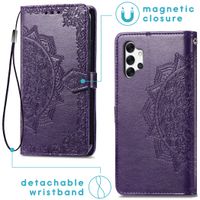 imoshion Etui de téléphone portefeuille Galaxy A32 (5G) - Violet