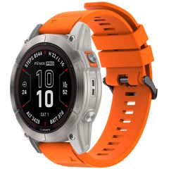 imoshion Bracelet QuickFit® en silicone - Connexion Garmin Watch 26 mm - Orange