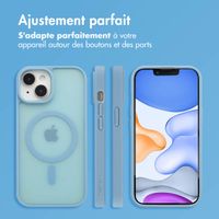 imoshion Coque Color Guard avec MagSafe iPhone 15 - Bleu clair