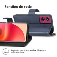 imoshion Étui de télephone portefeuille Motorola Edge 50 Fusion - Bleu foncé