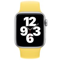 Apple Bracelet Boucle unique en Silicone Apple Watch | 38/40/41/42 mm - Taille 5 - Gingembre