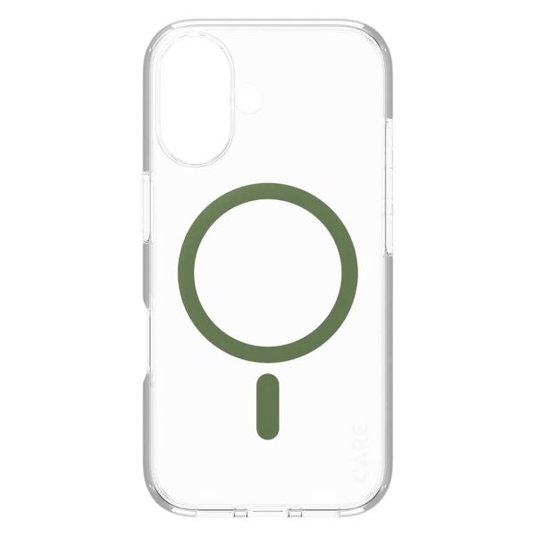 CARE by PanzerGlass Coque Urban Combat MagSafe Apple iPhone 16 - Green