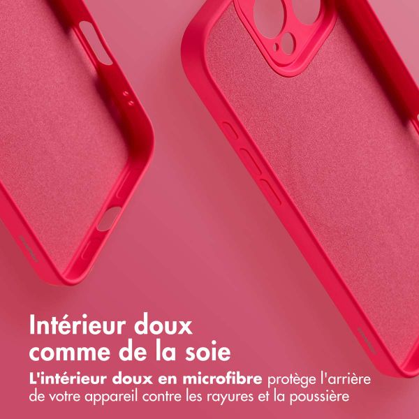 imoshion Coque Couleur avec MagSafe Apple iPhone 16 Pro Max - Neon Pink