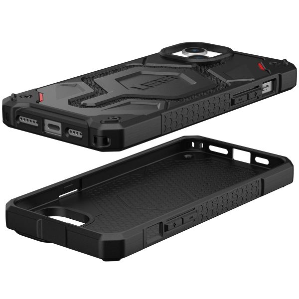 UAG Coque arrière Monarch Pro Apple iPhone 15 Plus - Kevlar Black