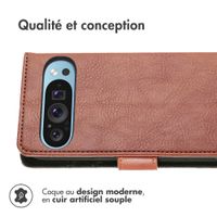 imoshion Étui de télephone portefeuille Google Pixel 9 / 9 Pro - Marron