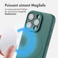 imoshion Coque Couleur avec MagSafe Apple iPhone 16 Pro Max - Vert foncé