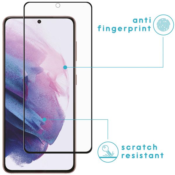 imoshion Protection d'écran en verre trempé 2 pack Galaxy S21 Plus