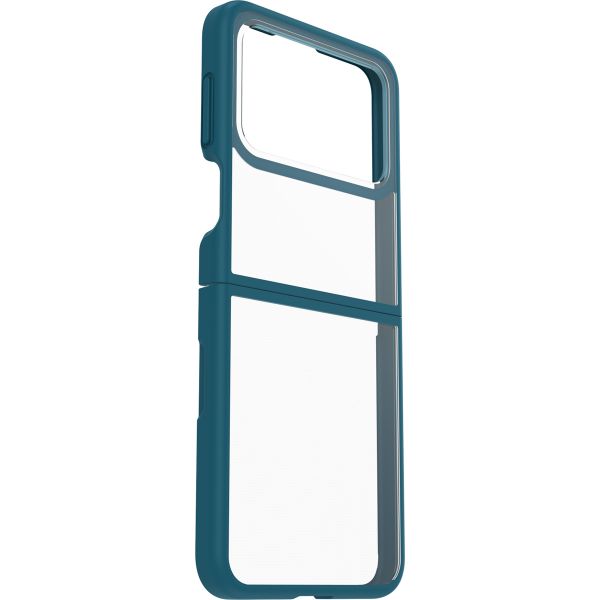 OtterBox Coque arrière Thin Flex pour le Samsung Galaxy Flip 4 - Transparent/Bleu