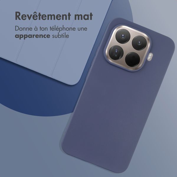 imoshion Coque Couleur Xiaomi 15T Pro - Bleu foncé
